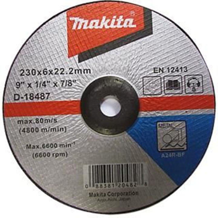 Disc slefuire metal Makita, 230x6mm