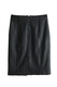 Fusta din piele neagra, Burberry, M