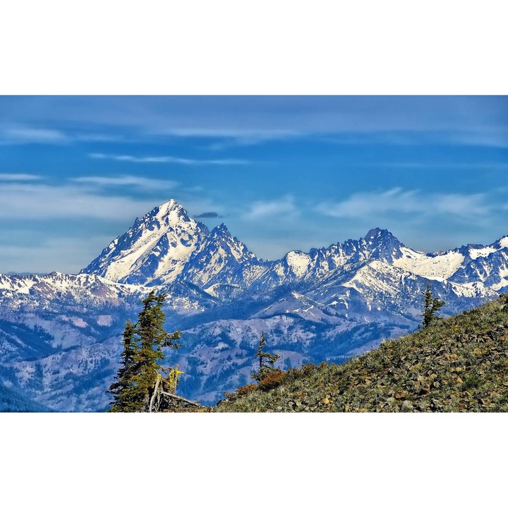 PVC öntapadós tapéta - Hegyi táj 014, 100 x 150 cm