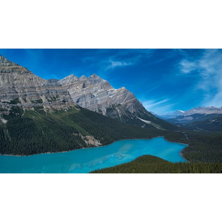 PVC öntapadós tapéta - Hegyi táj 023, 100 x 150 cm