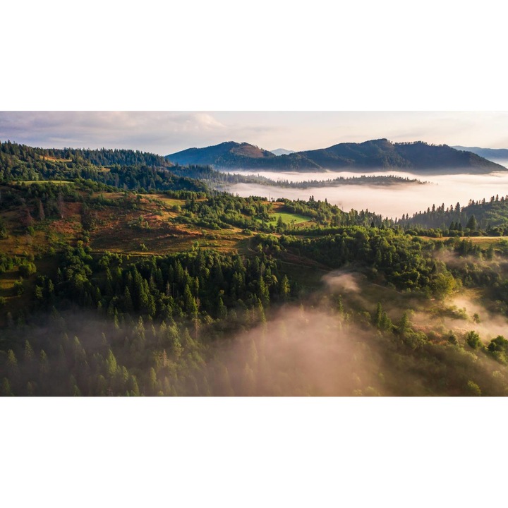 PVC öntapadós tapéta - Hegyi táj 032, 100 x 150 cm