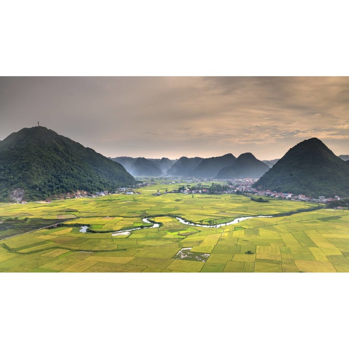 PVC öntapadós tapéta - Hegyi táj 533, 100 x 150 cm