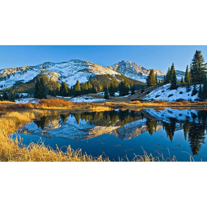 PVC öntapadó tapéta - Hegyi táj 518, 400 x 250 cm