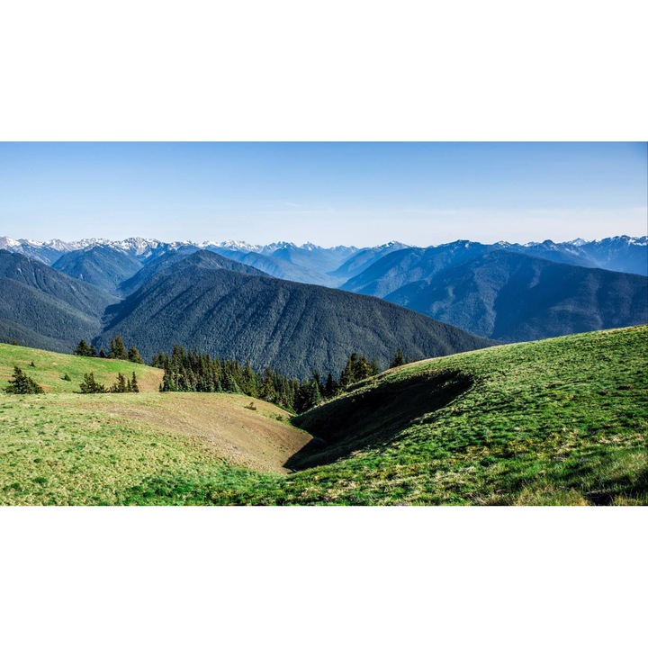 PVC öntapadó tapéta - Hegyi táj 060, 100 x 150 cm