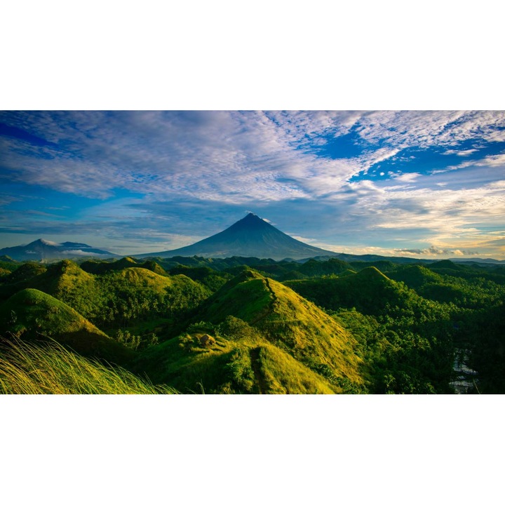 PVC öntapadó tapéta - Hegyi táj 099, 100 x 150 cm