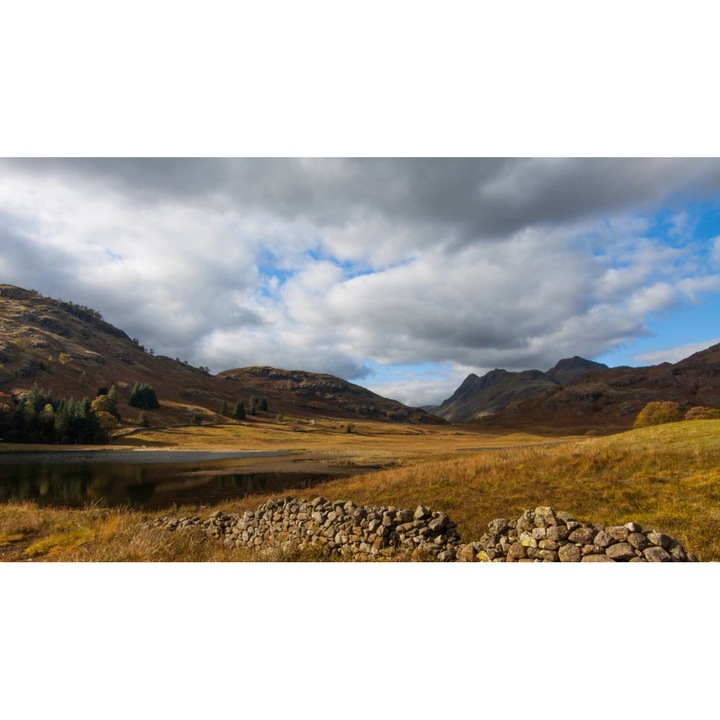 PVC öntapadó tapéta - Hegyi táj 116, 100 x 150 cm