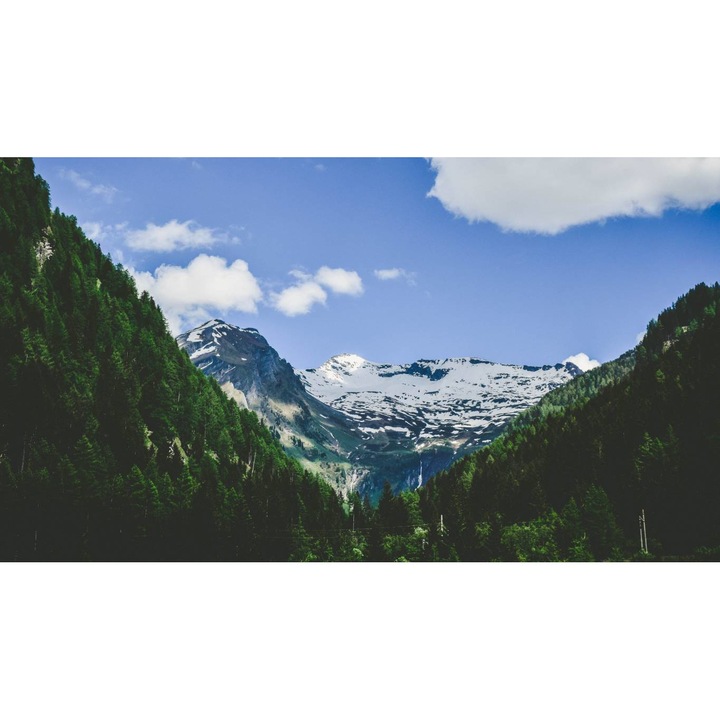 PVC öntapadós tapéta - Hegyi táj 143, 100 x 150 cm