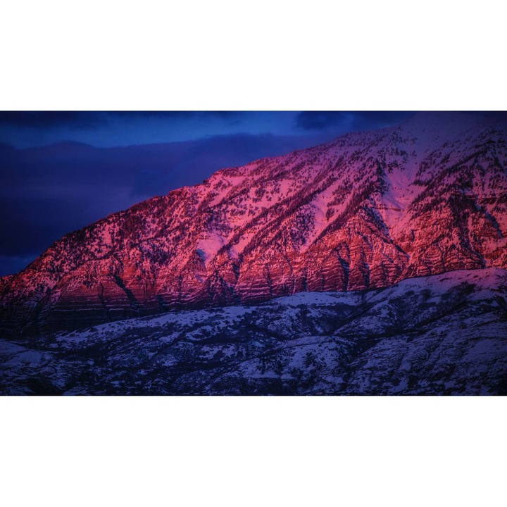 PVC öntapadós tapéta - Hegyi táj 134, 100 x 150 cm