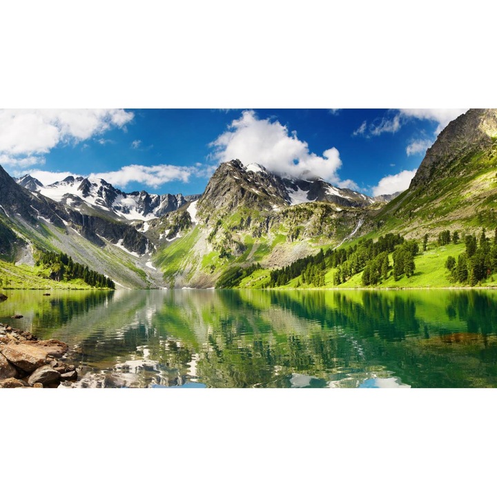 PVC öntapadó tapéta - Hegyi táj 131, 100 x 150 cm