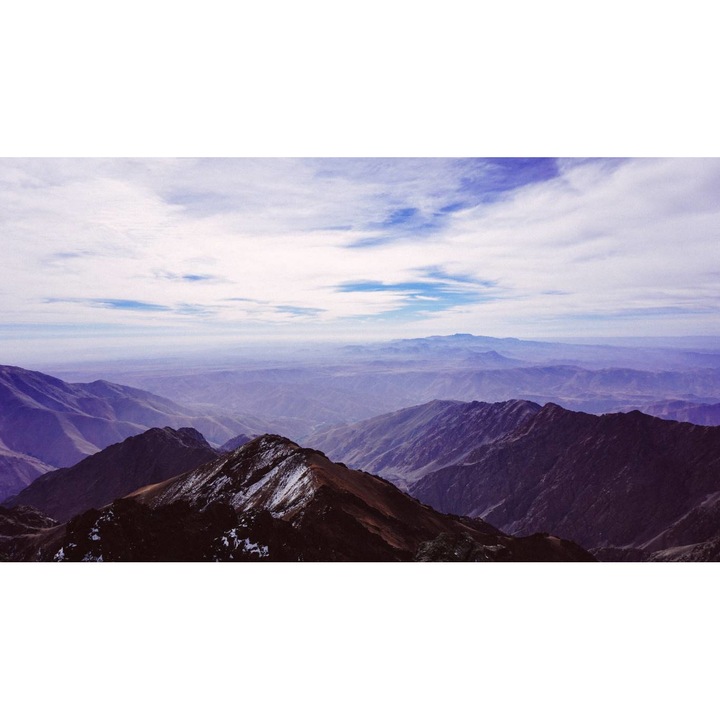 PVC öntapadós tapéta - Hegyi táj 127, 100 x 150 cm