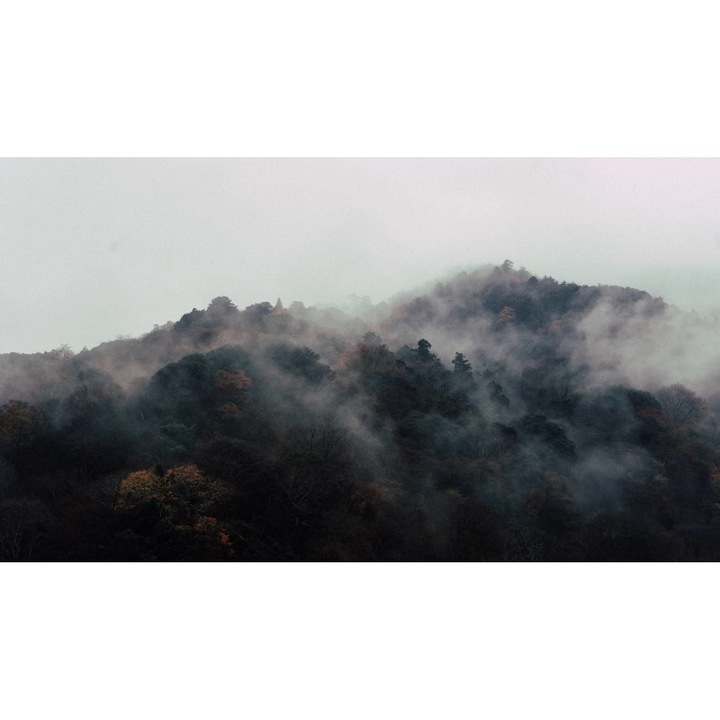 PVC öntapadós tapéta - Hegyi táj 117, 100 x 150 cm