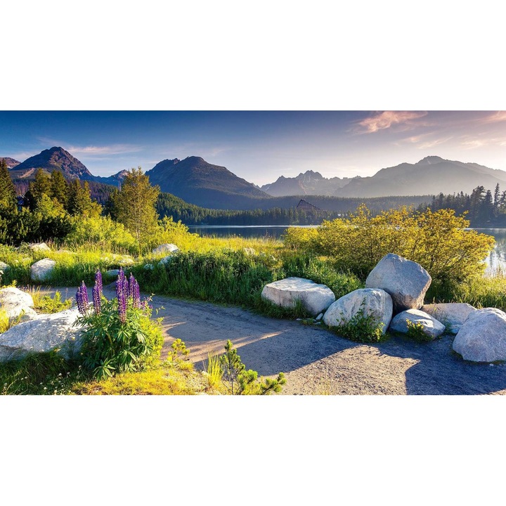 PVC öntapadós tapéta - Hegyi táj 434, 100 x 150 cm