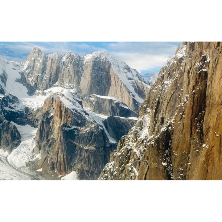 PVC öntapadó tapéta - Hegyi táj 195, 100 x 150 cm