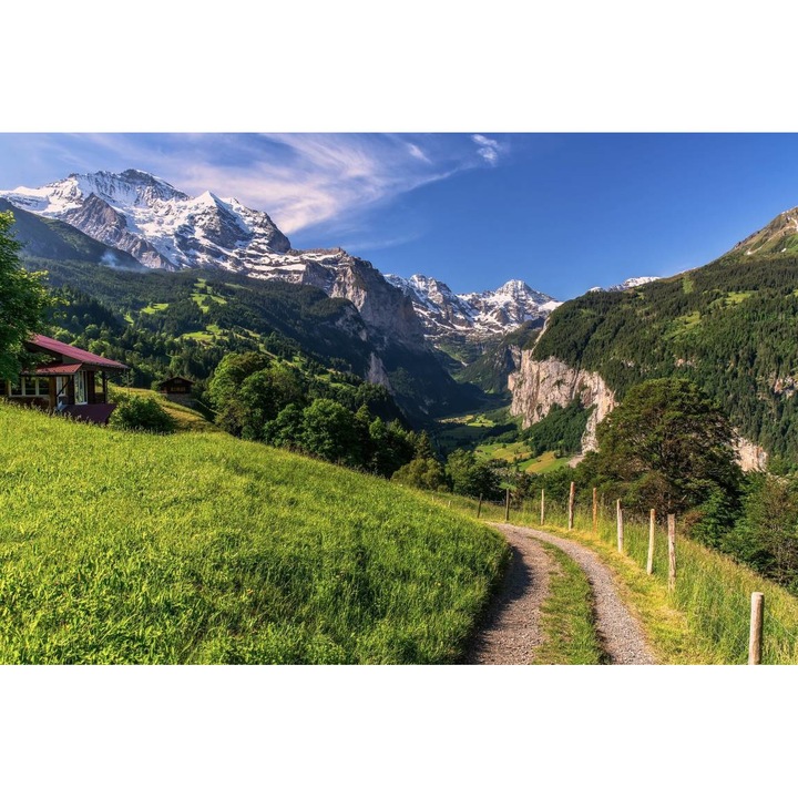 PVC öntapadós tapéta - Hegyi táj 429, 400 x 250 cm