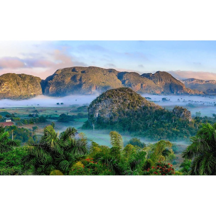 PVC öntapadós tapéta - Hegyi táj 537, 100 x 150 cm