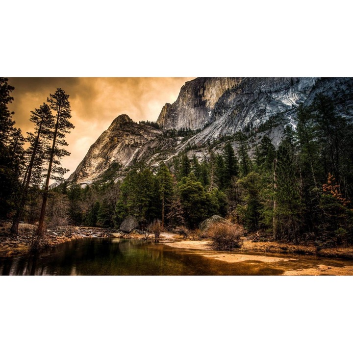 PVC öntapadó tapéta - Hegyi táj 566, 100 x 150 cm