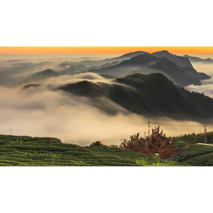 PVC öntapadó tapéta - Hegyi táj 436, 100 x 150 cm