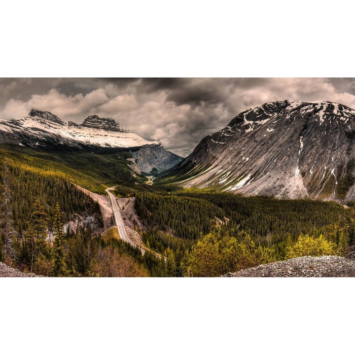 PVC öntapadós tapéta - Hegyi táj 548, 100 x 150 cm