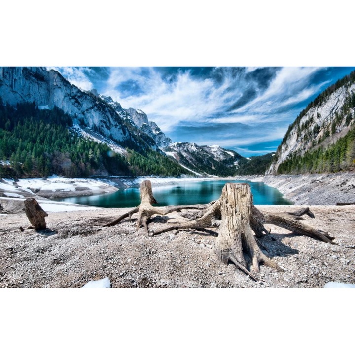 PVC öntapadós tapéta - Hegyi táj 215, 100 x 150 cm