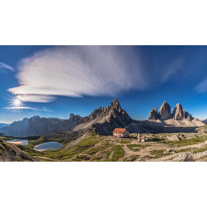 PVC öntapadó tapéta - Hegyi táj 327, 400 x 250 cm