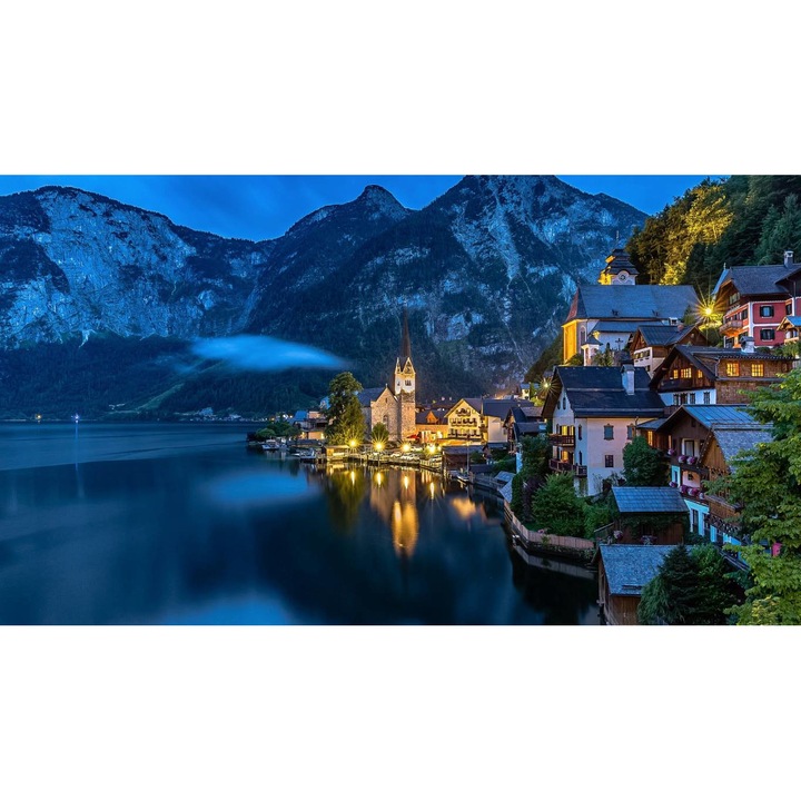 PVC öntapadó tapéta - Hegyi táj 348, 100 x 150 cm