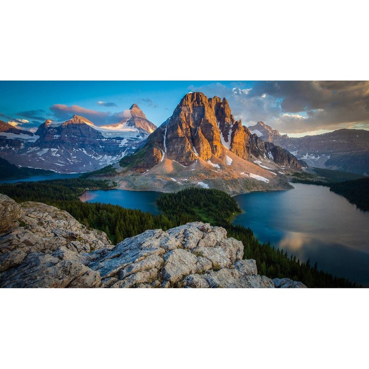 PVC öntapadó tapéta - Hegyi táj 328, 400 x 250 cm