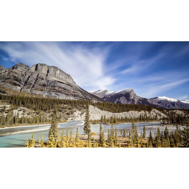 PVC öntapadós tapéta - Hegyi táj 418, 400 x 250 cm