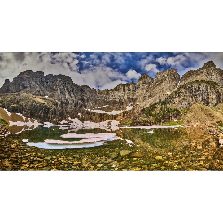 PVC öntapadós tapéta - Hegyi táj 427, 400 x 250 cm