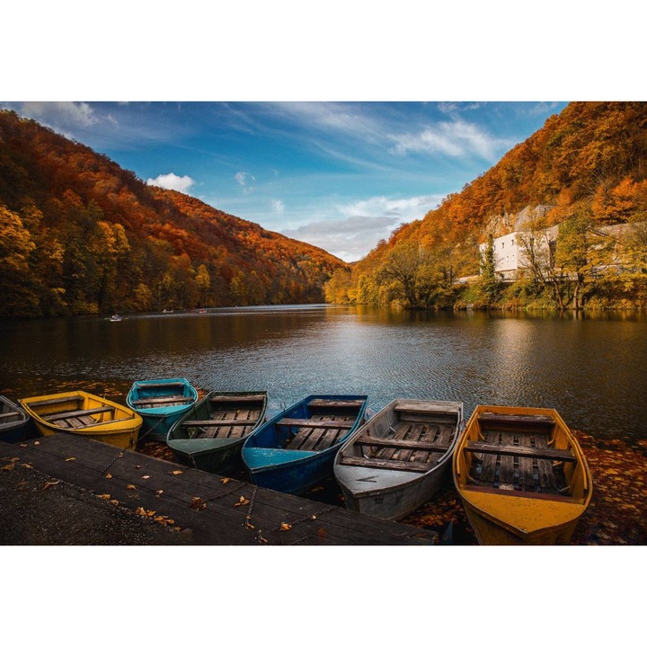 PVC öntapadós tapéta - Hegyi táj 402, 100 x 150 cm