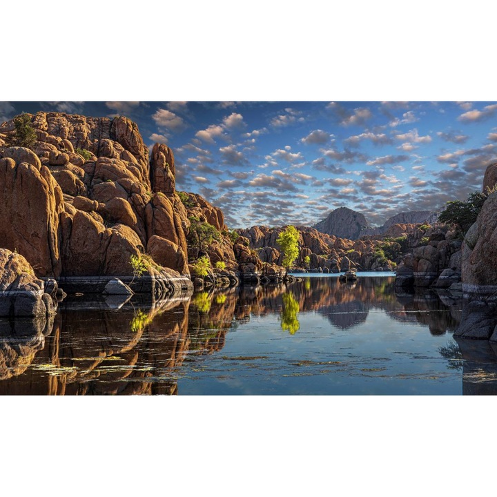 PVC öntapadós tapéta - Hegyi táj 411, 100 x 150 cm