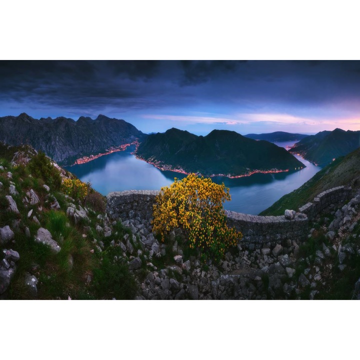 PVC öntapadós tapéta - Hegyi táj 379, 400 x 250 cm