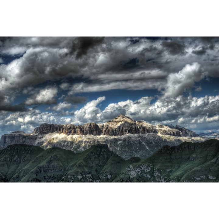 PVC öntapadós tapéta - Hegyi táj 407, 400 x 250 cm