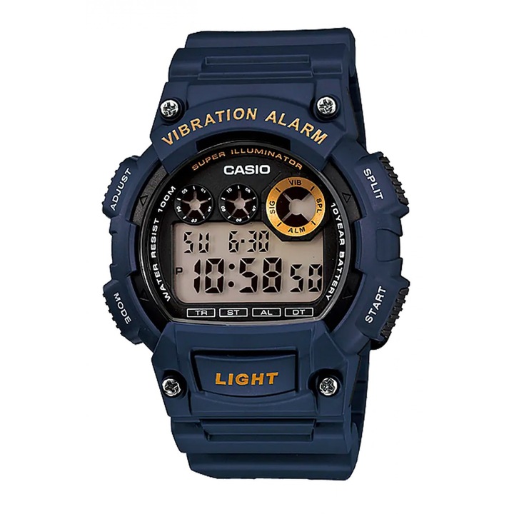 Мъжки часовник Casio, Collection W-73 W-735H-1A2, Дигитален 928700886