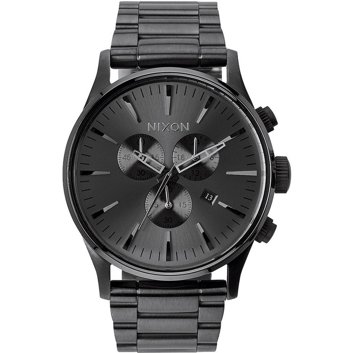 NIXON A386-632 Sentry Chrono All Gunmetal 42mm 10ATM