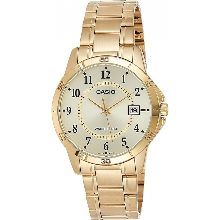 Мъжки часовник Casio, Collection MTP-V0 MTP-V004G-9B, Аналогов