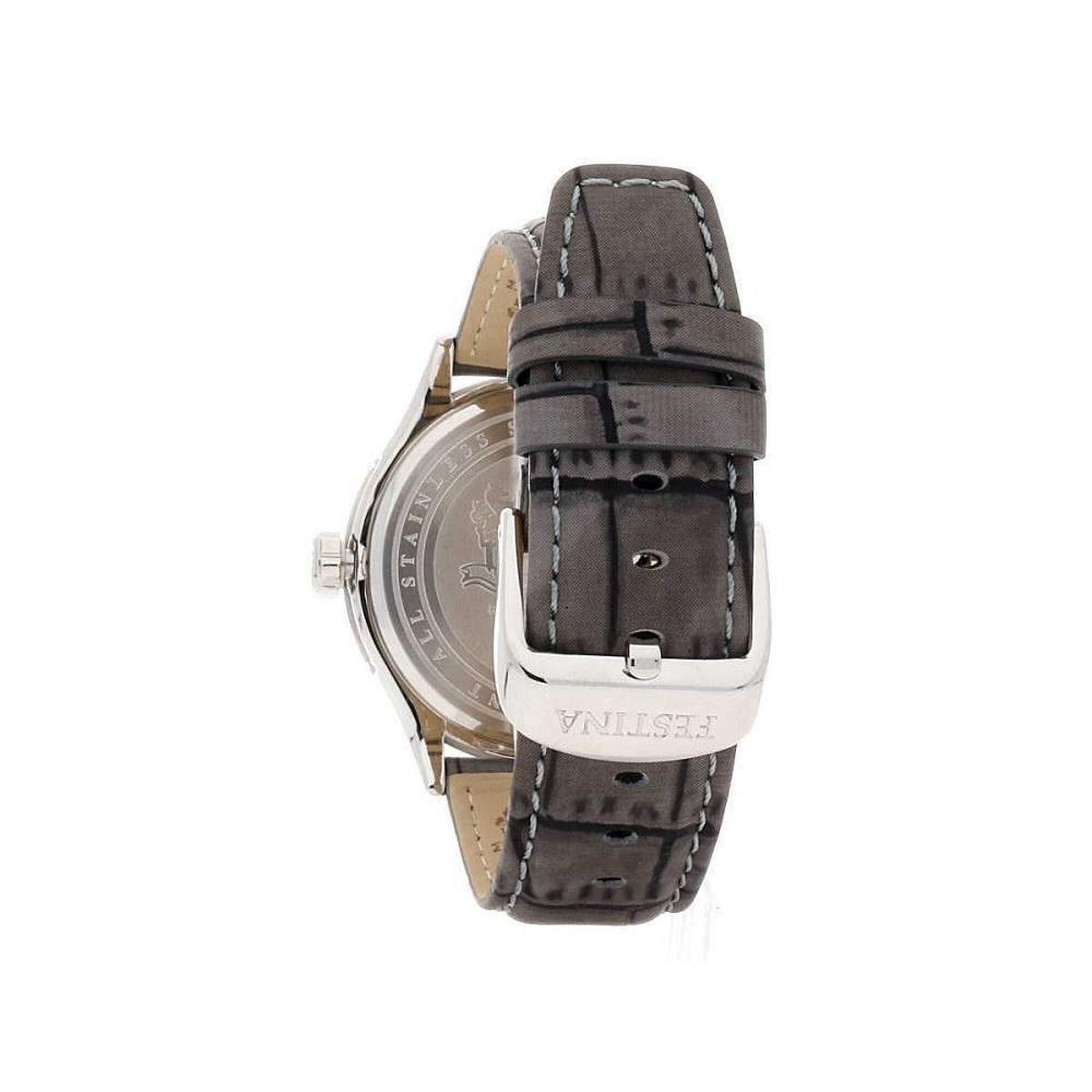 Festina Pelle Orologio da Uomo F16573/X Polso Elegante Scelta Retrò UF16573/X