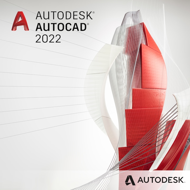 Autodesk AutoCAD 2022, Licenta 1 an 2 PC WINDOWS/MAC