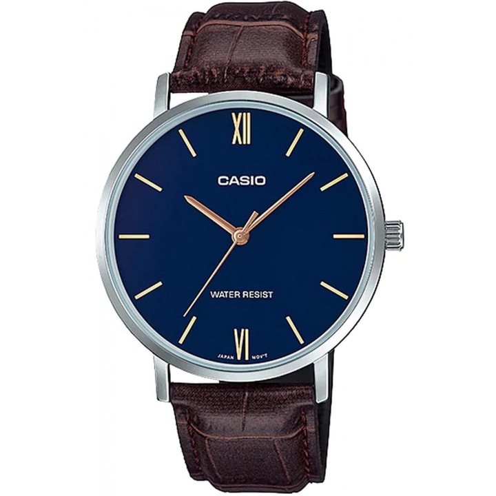Мъжки часовник Casio, Collection MTP-VT, MTP-VT01L-2B