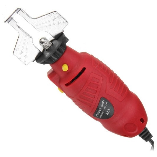 Електрически уред 12V, преносим - заточване на верига за моторен трион ...