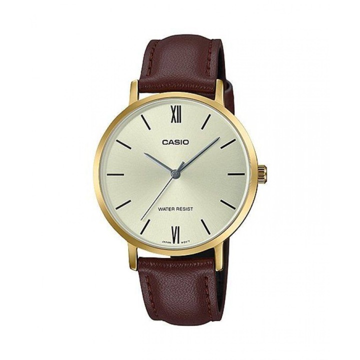 Дамски часовник Casio, Collection LTP-VT LTP-VT01D-1B, Аналогов 1585519929