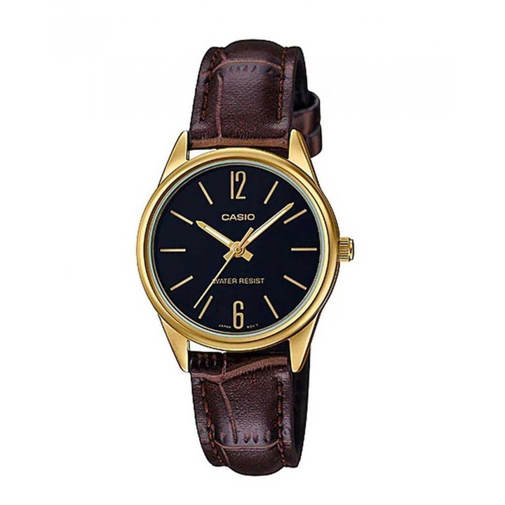 Дамски часовник Casio, Collection LTP-V0 LTP-V005GL-1B, Аналогов