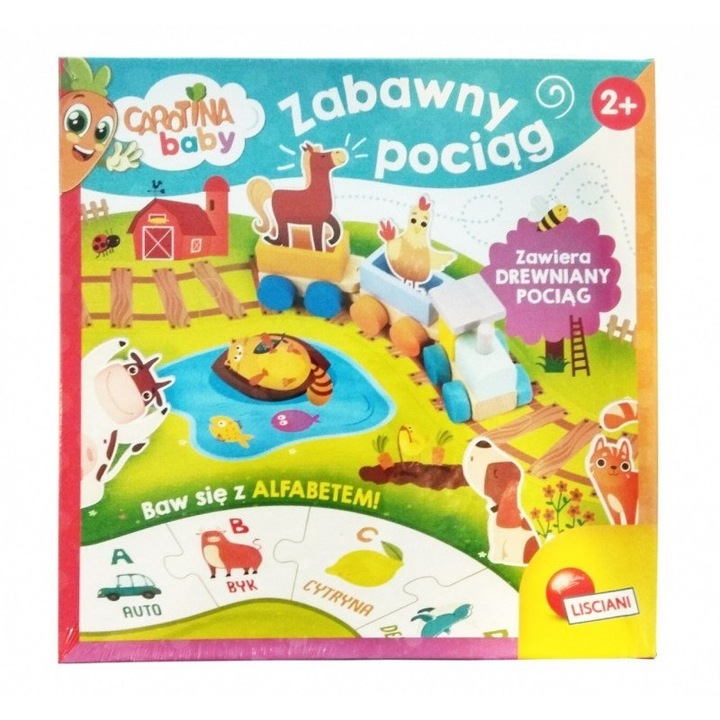 Joc educativ copii Carotina, Lisciani, +2 ani, Multicolor