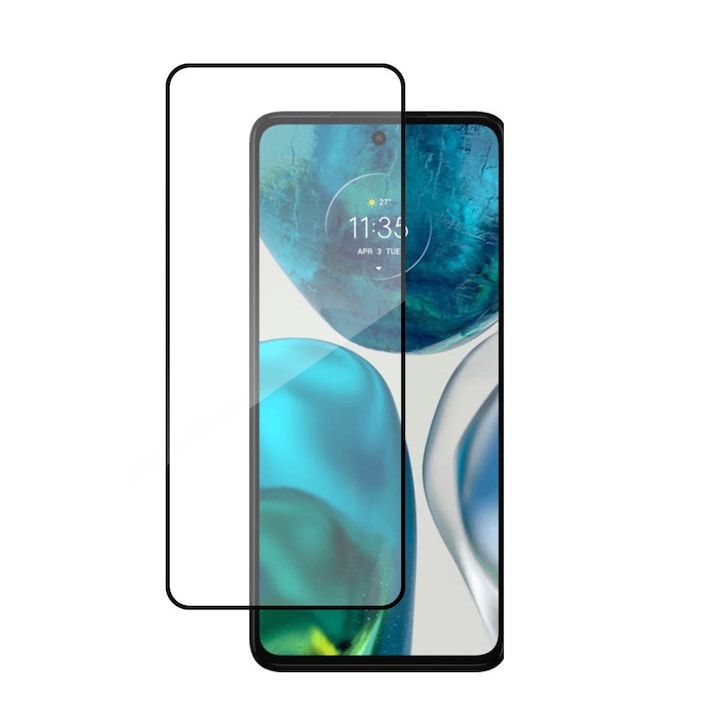 Folie protectie Case Friendly Wozinsky Full Glue Cover compatibila cu Motorola Moto G52 Black