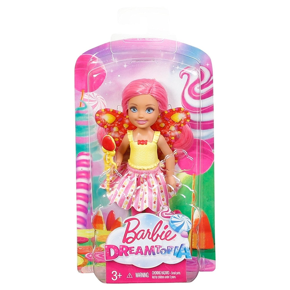 Кукла Mini Barbie Dreamtopia с жълта рокля Emag Bg
