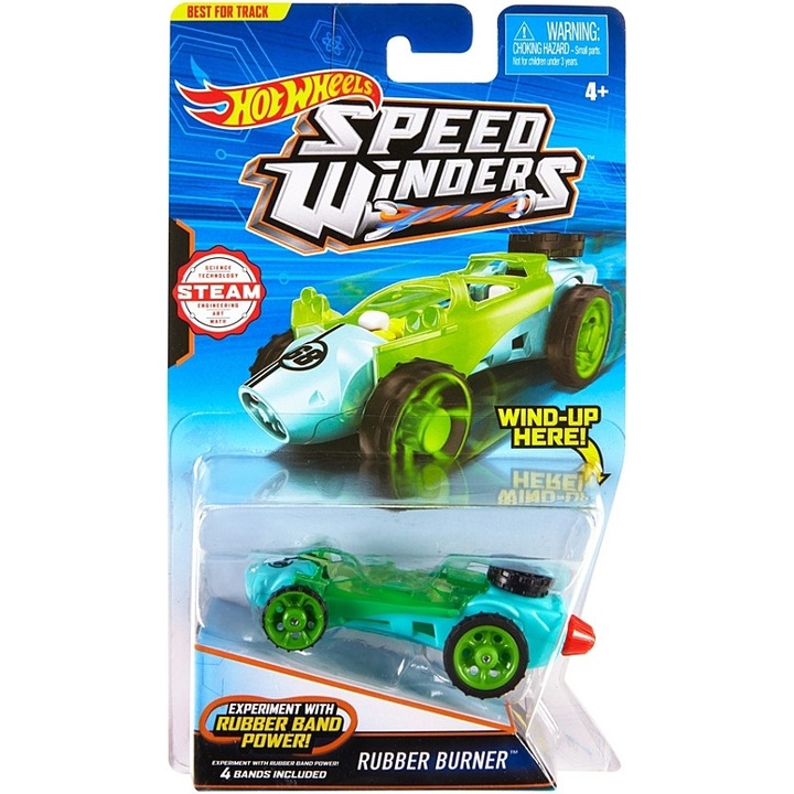 Hot Wheels Winders kisautó, Rubber Burner