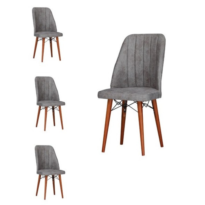 Set Scaune 4 Madrid Gri HAMAN