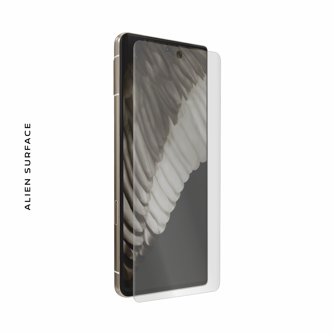 Folie protectie, compatibil cu Google Pixel 7 Pro, ecran, case friendly, Alien Surface