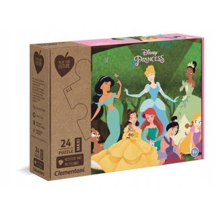 Gyermek puzzle, Clementoni, Disney Princess 20257, 3 év+, 24 darab