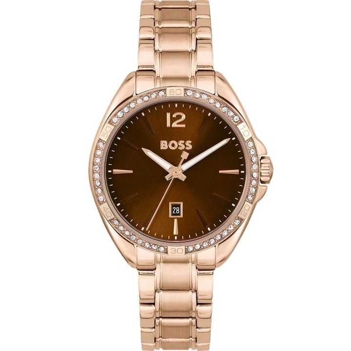 Ceas dama Boss 1502621 Quartz Rose gold