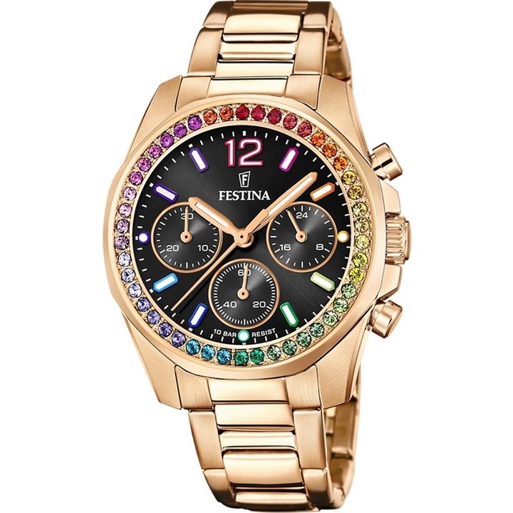 Ceas dama Festina F20639/3 Quartz Rose gold